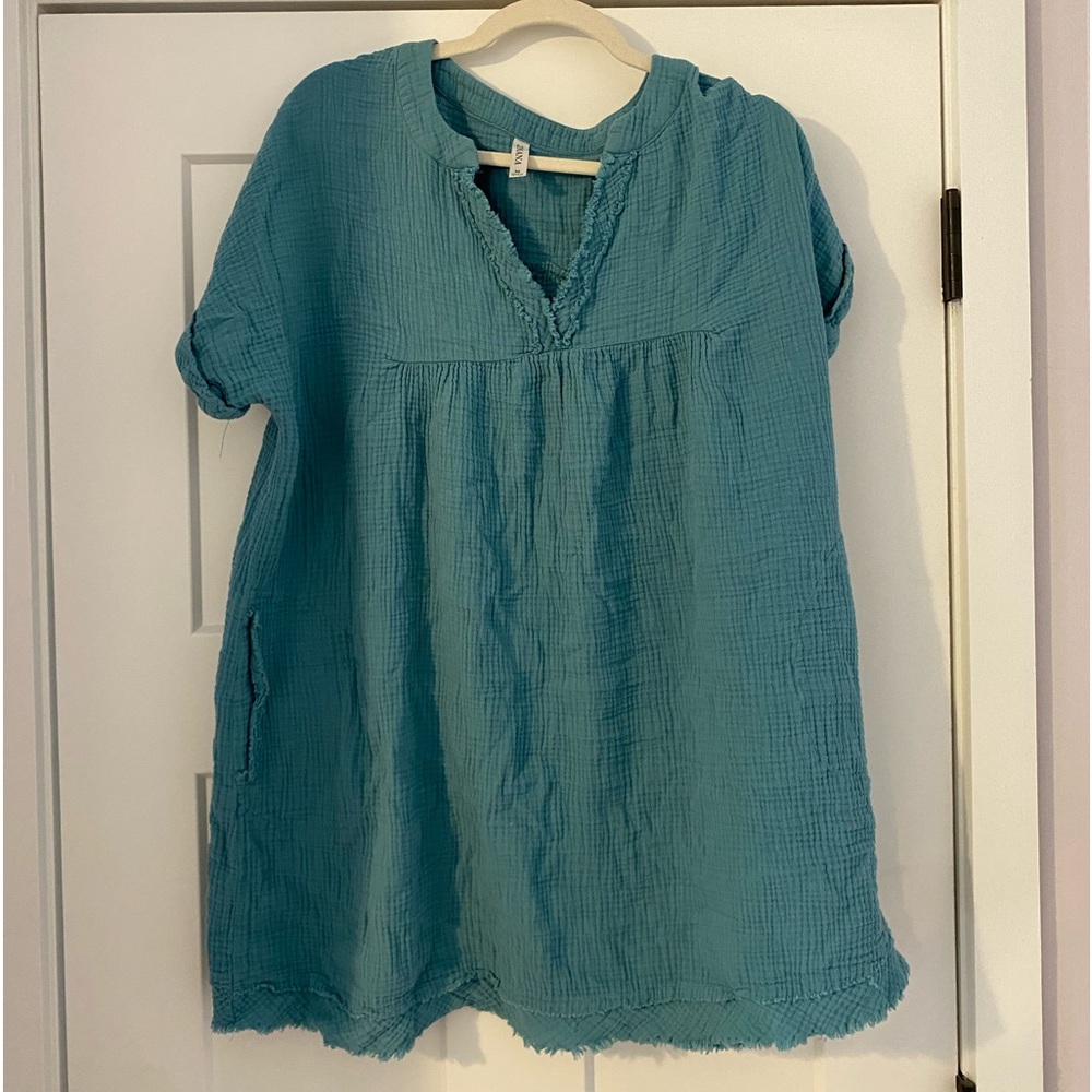 Pants store gauze dress